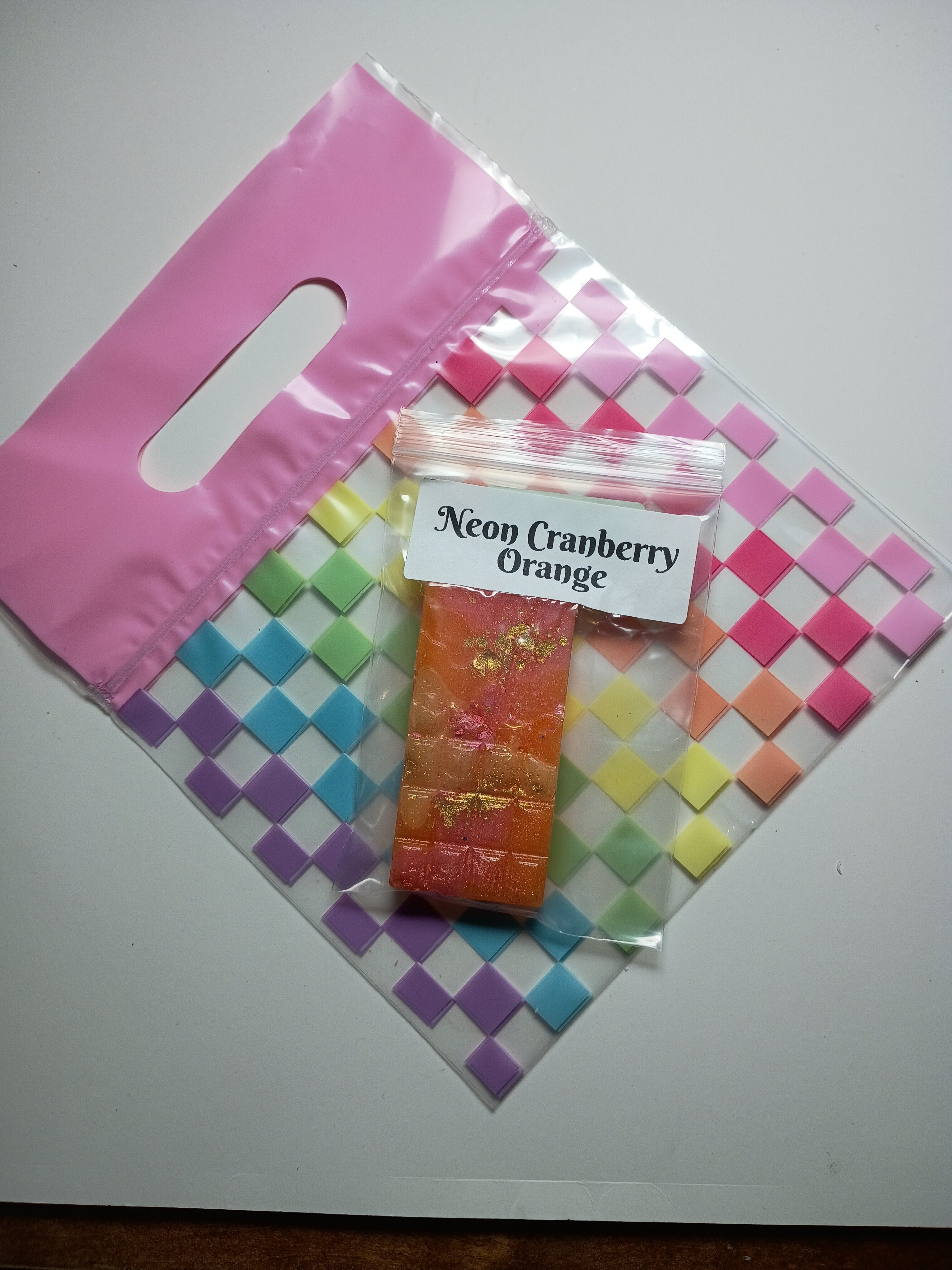 Neon Cranberry Orange